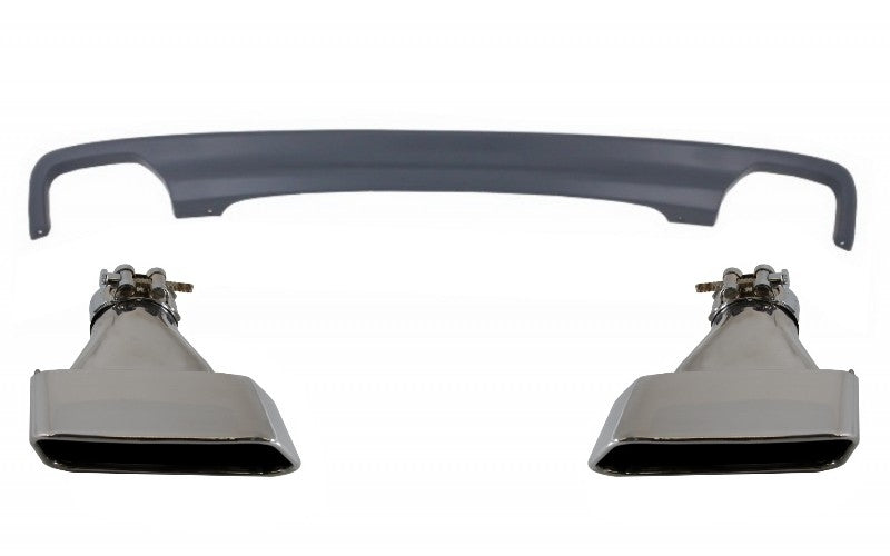 Luftverteiler für BMW F10 11 Limousine Touring 5er 11-17 550i Auspuffspitzen CarPartsTuning