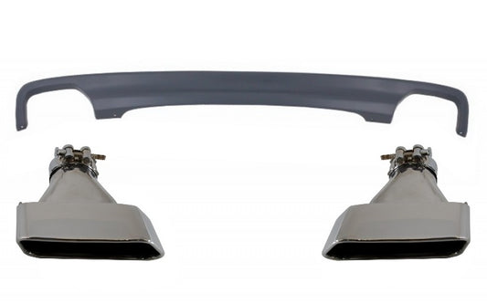 Luftverteiler für BMW F10 11 Limousine Touring 5er 11-17 550i Auspuffspitzen CarPartsTuning