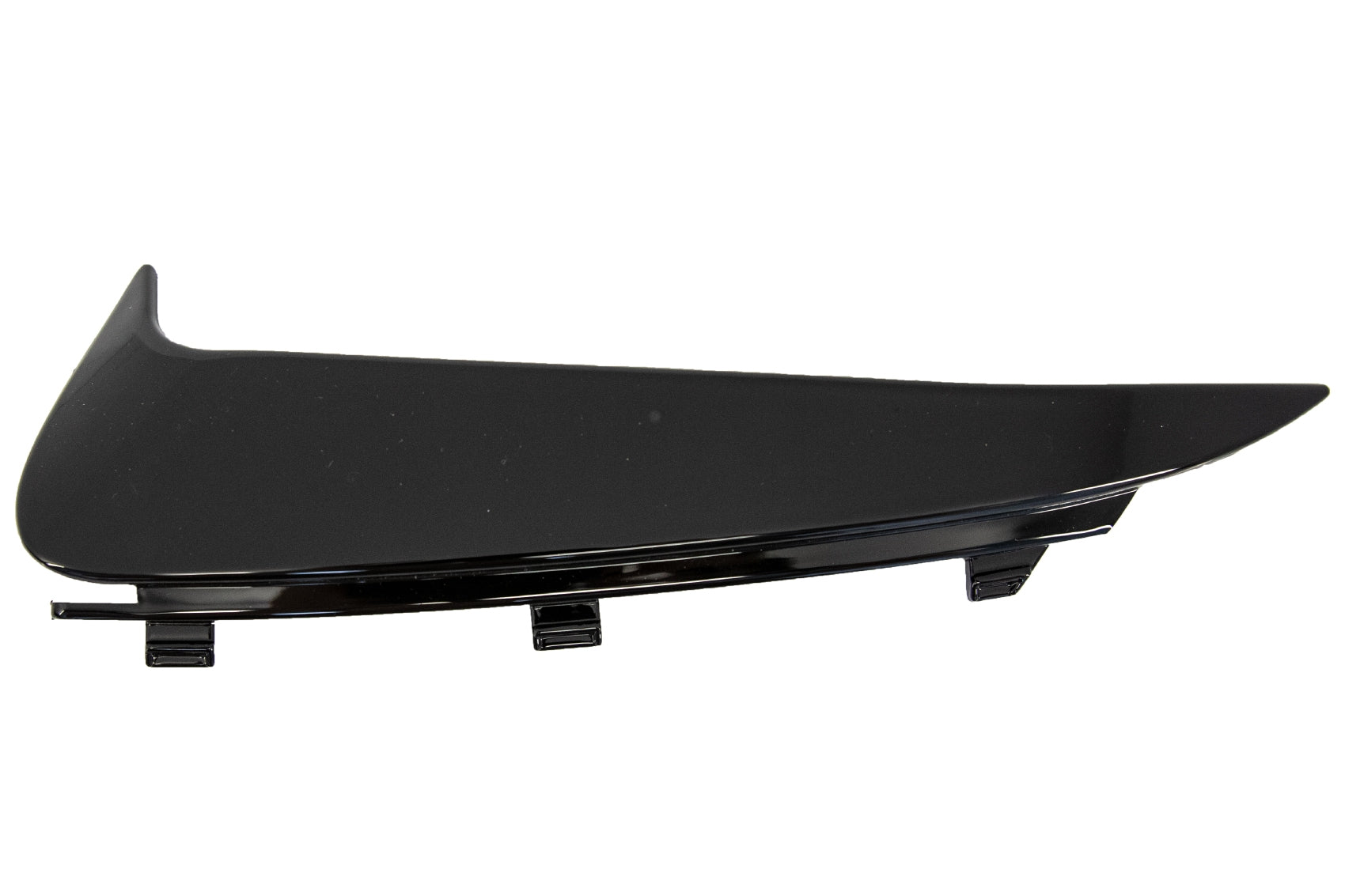 Stoßstange Flaps Side Seitenflügel für Mercedes W205 14-18 Glänzend Schwarz CarPartsTuning