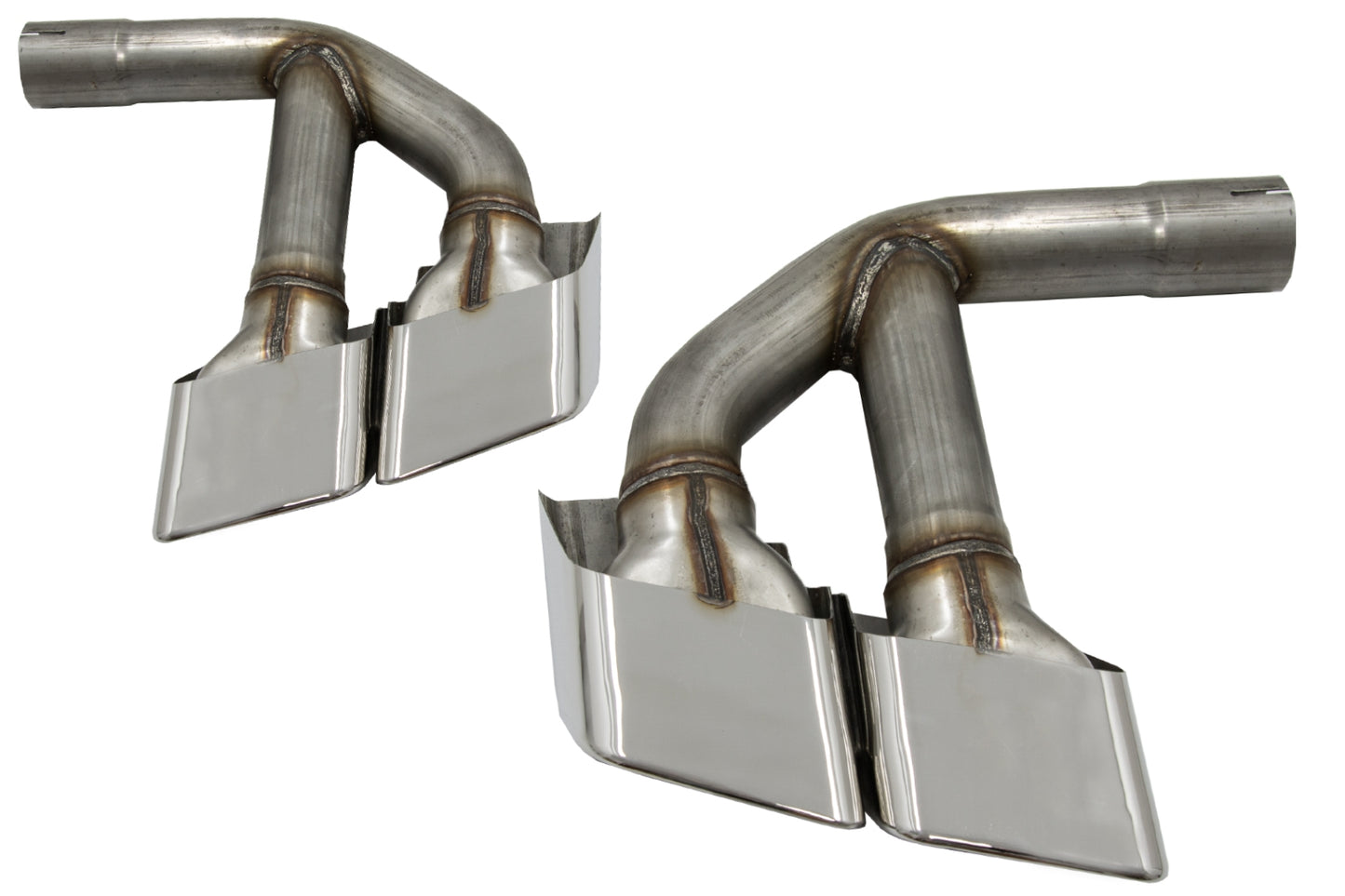 Auspuffspitzen Endrohre Quad für AUDI Q7 4M 2015-2019 SQ7 Look Chrome Benzin CarPartsTuning