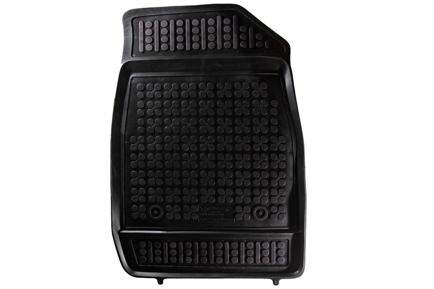 Gummibodenmatte für Isuzu D - MAX II 2011+ Farbe Schwarz CarPartsTuning