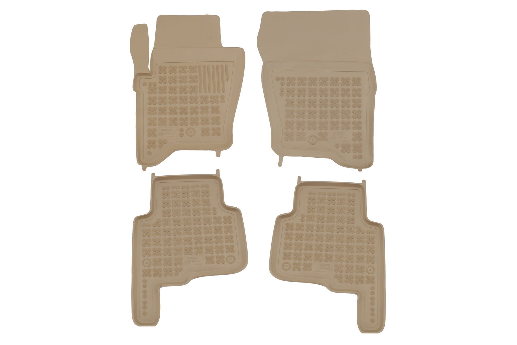 Bodenmatte Beige passend zu für Land ROVER Discovery III / IV 2004-2016- CarPartsTuning