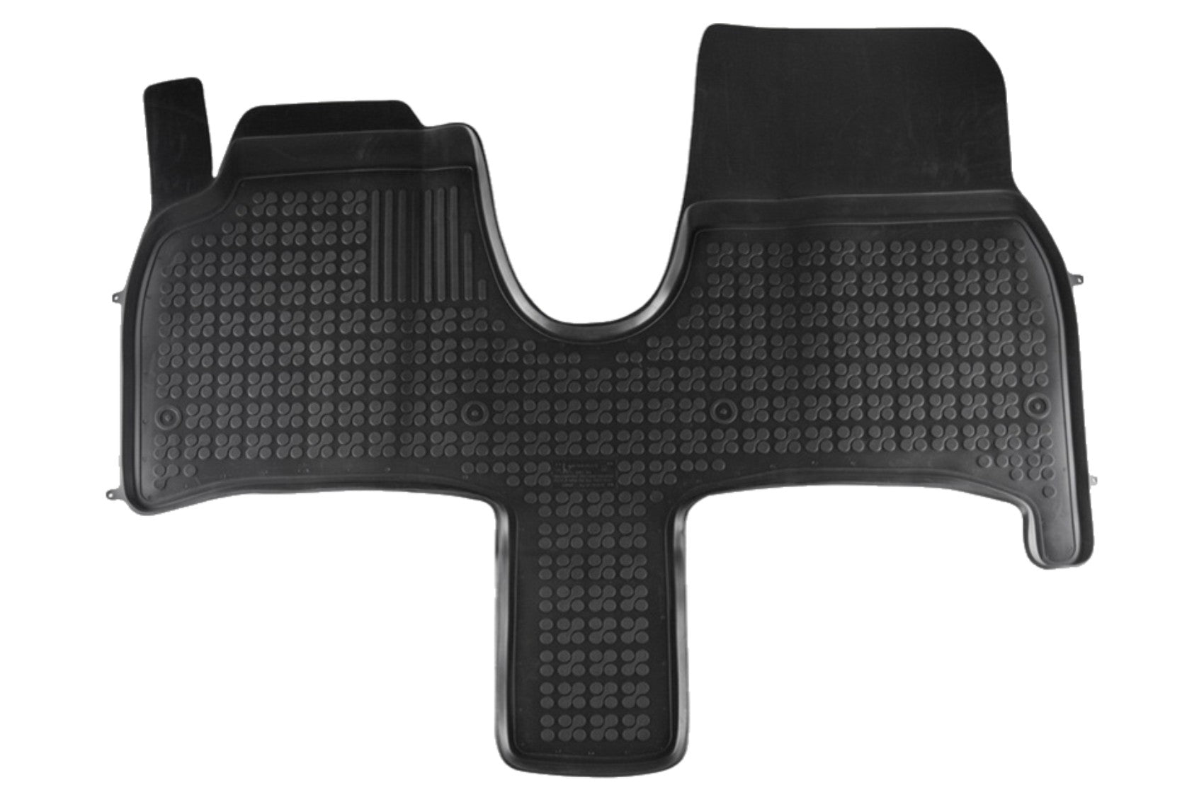Fußmatte Schwarz Passend Für Citroen C8 (2002-2014) Fiat Ulysse II (2002-2010) Lancia Phedra (2002-2010) Peugeot 807 (2002-2014) Rezaw Plast