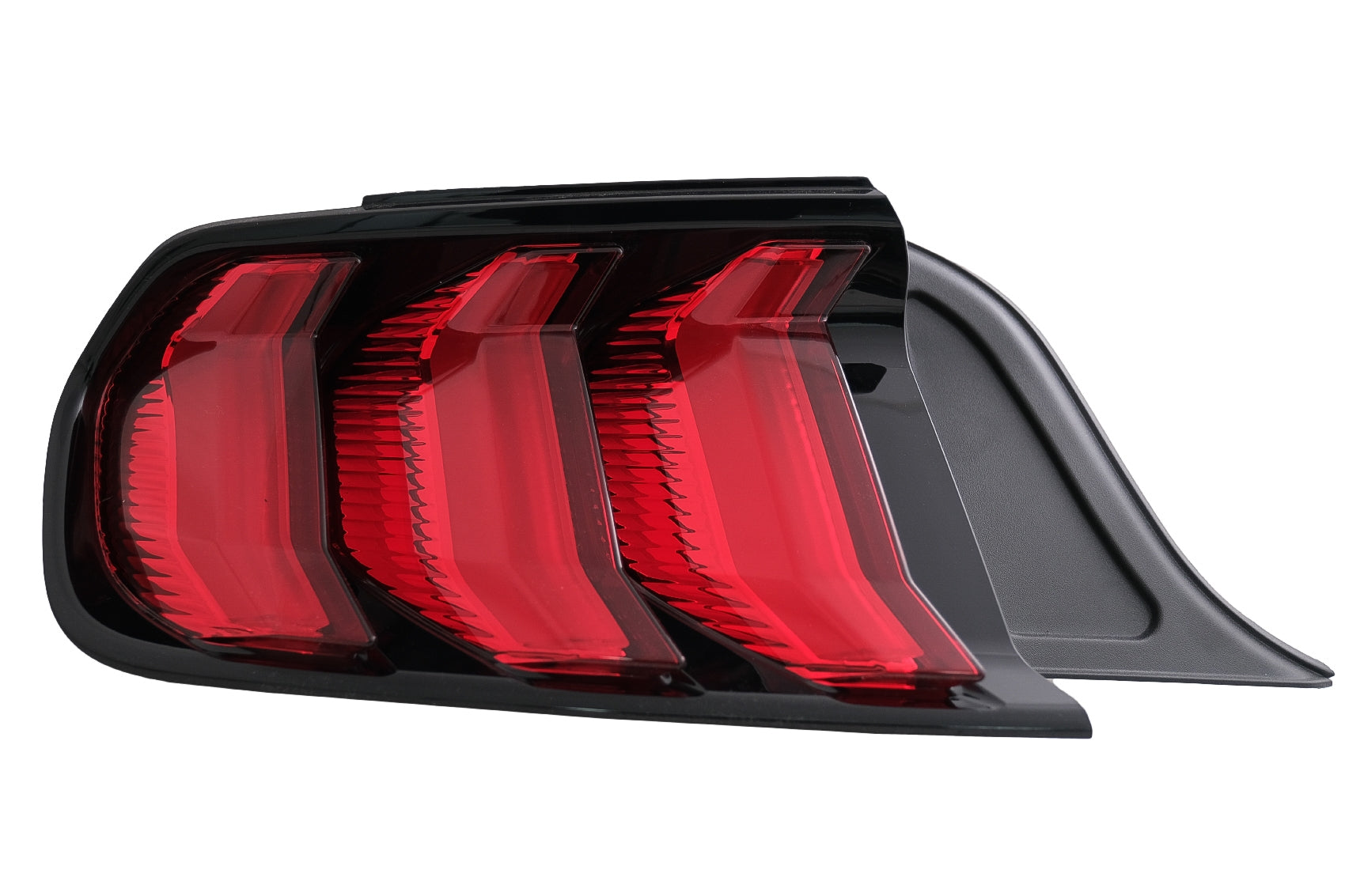 Voll-LED-Rückleuchten Passend Für Ford Mustang Vi S550 (2015-2019) Rot Mit Dynamischem Blinklicht KITT