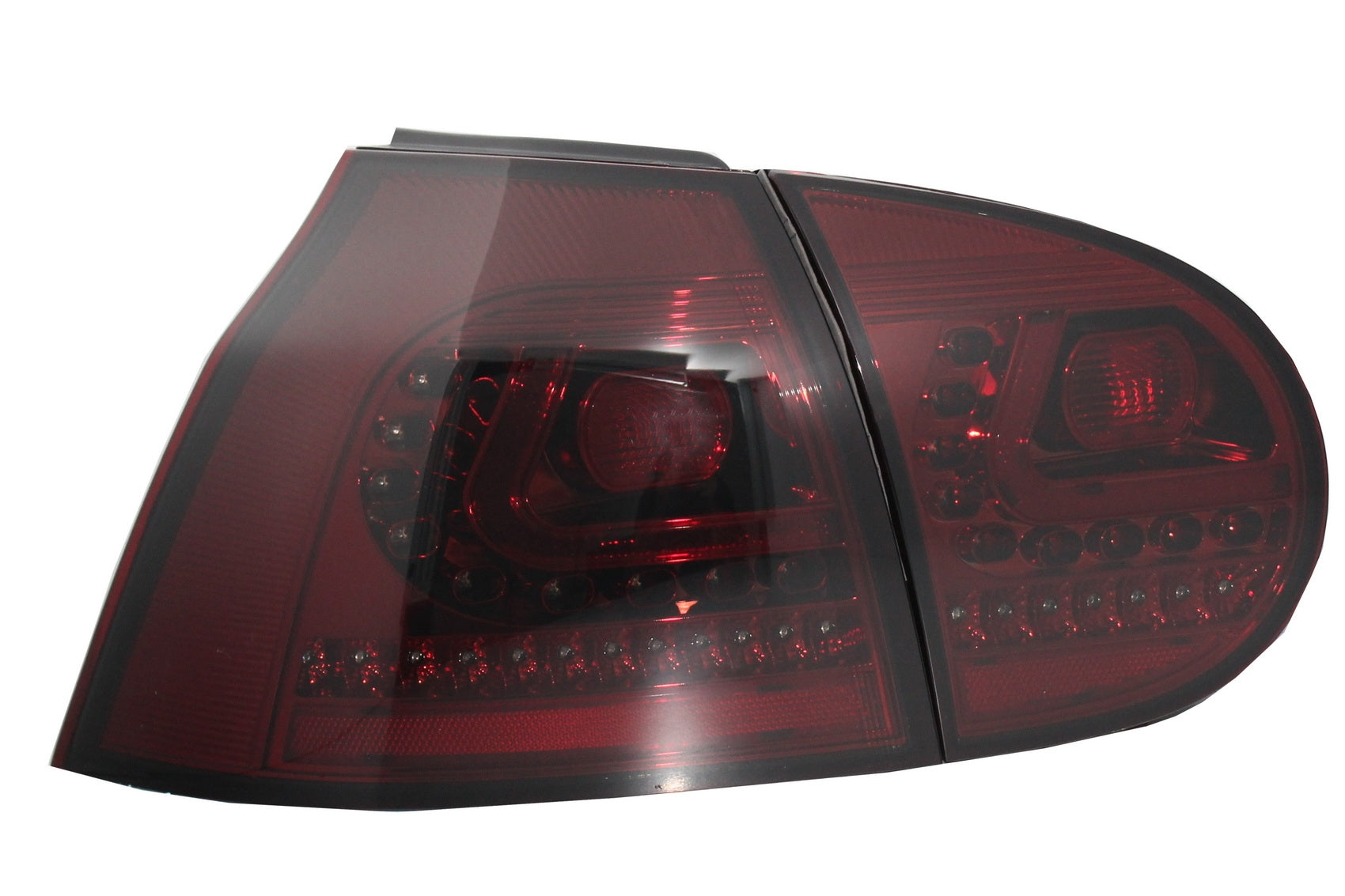 LITEC LED Rückleuchten für VW Golf 5 V 04-09 Rot Dynamisch Sequentiell Wenden CarPartsTuning