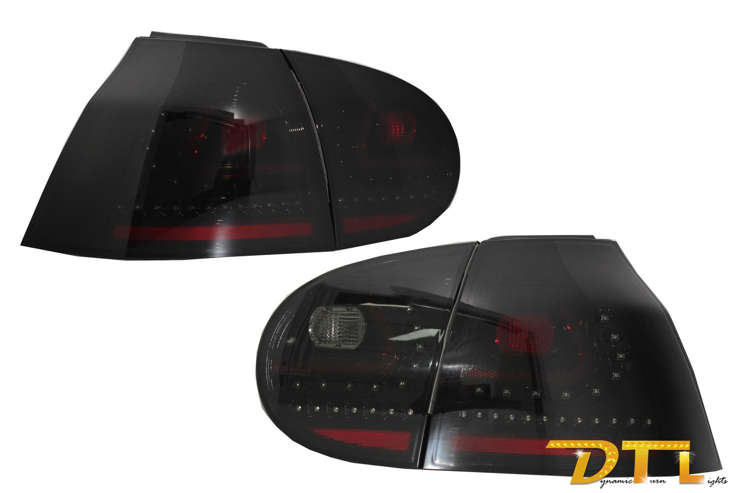 LITEC LED Rückleuchten für VW Golf 5 V 04-09 Dynamisch Sequentiell Licht Drehen CarPartsTuning