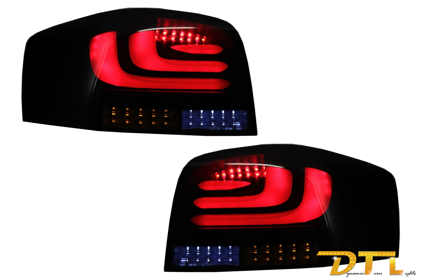 carDNA Full LED Rückleuchten für AUDI A3 8P1 Schrägheck 2003-2008 Dynamisch CarPartsTuning