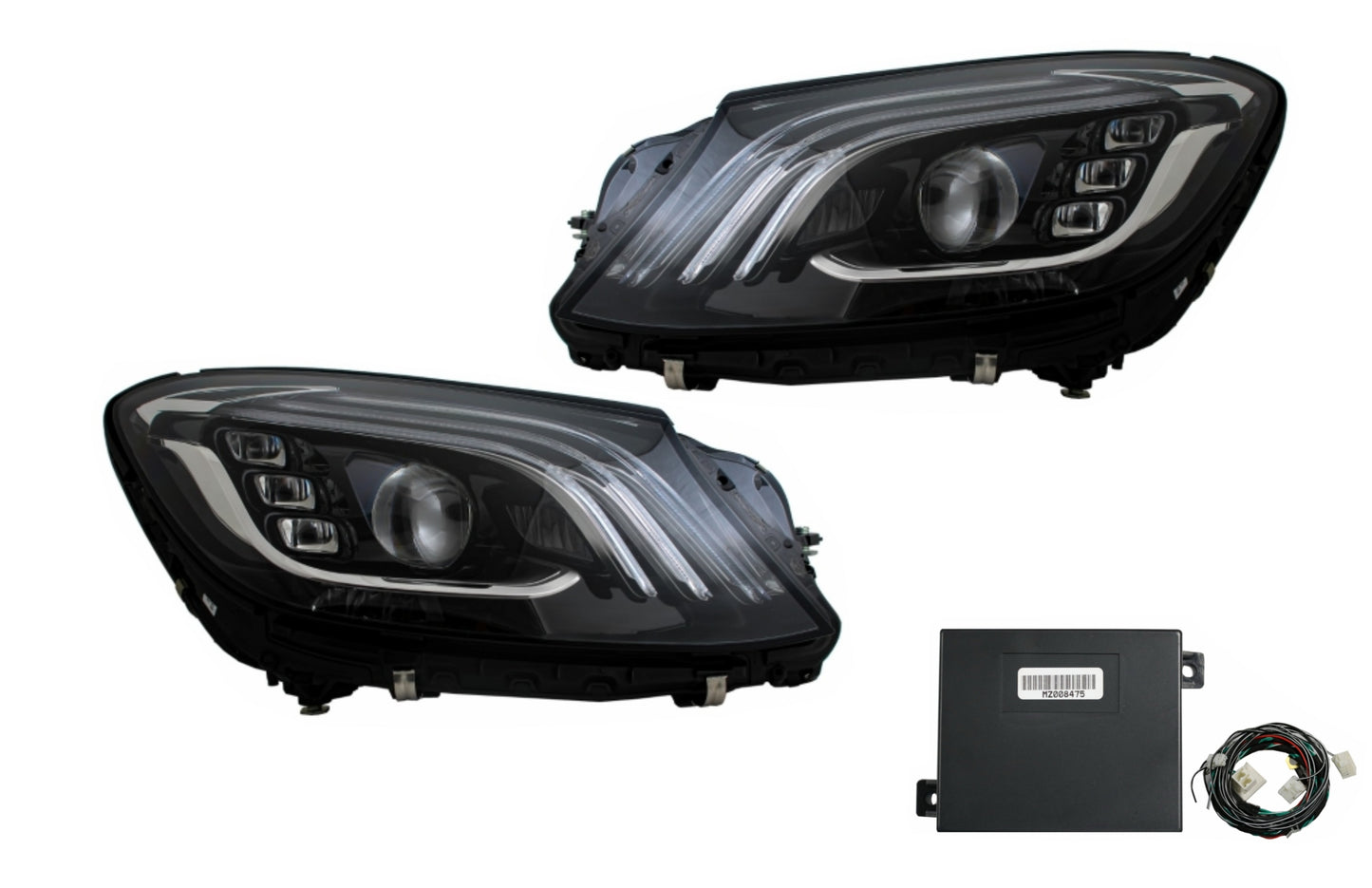 Scheinwerfer Voll-LED für MERCEDES S-Klasse W222 X222 Facelift OEM mit Adapter CarPartsTuning
