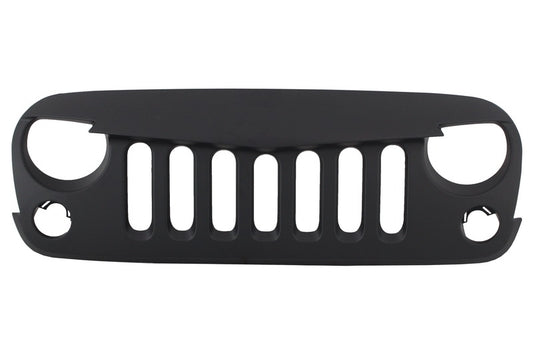 Kühlergrill für Jeep Wrangler Rubicon JK 07-17 Scheinwerfer & Blinklicht Licht CarPartsTuning
