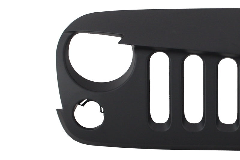 Kühlergrill für Jeep Wrangler Rubicon JK 07-17 Scheinwerfer & Blinklicht Licht CarPartsTuning