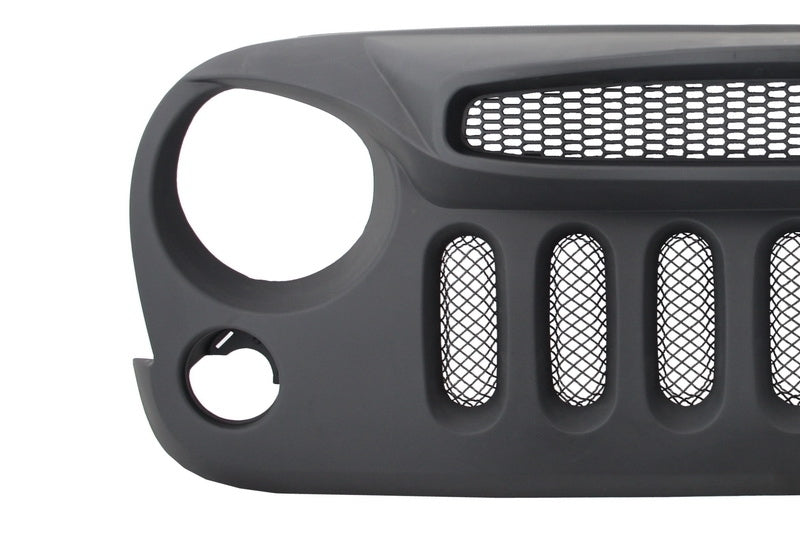 Gitter Specter Mask für Jeep Wrangler Rubicon JK 07-17 Scheinwerfer Signallicht CarPartsTuning