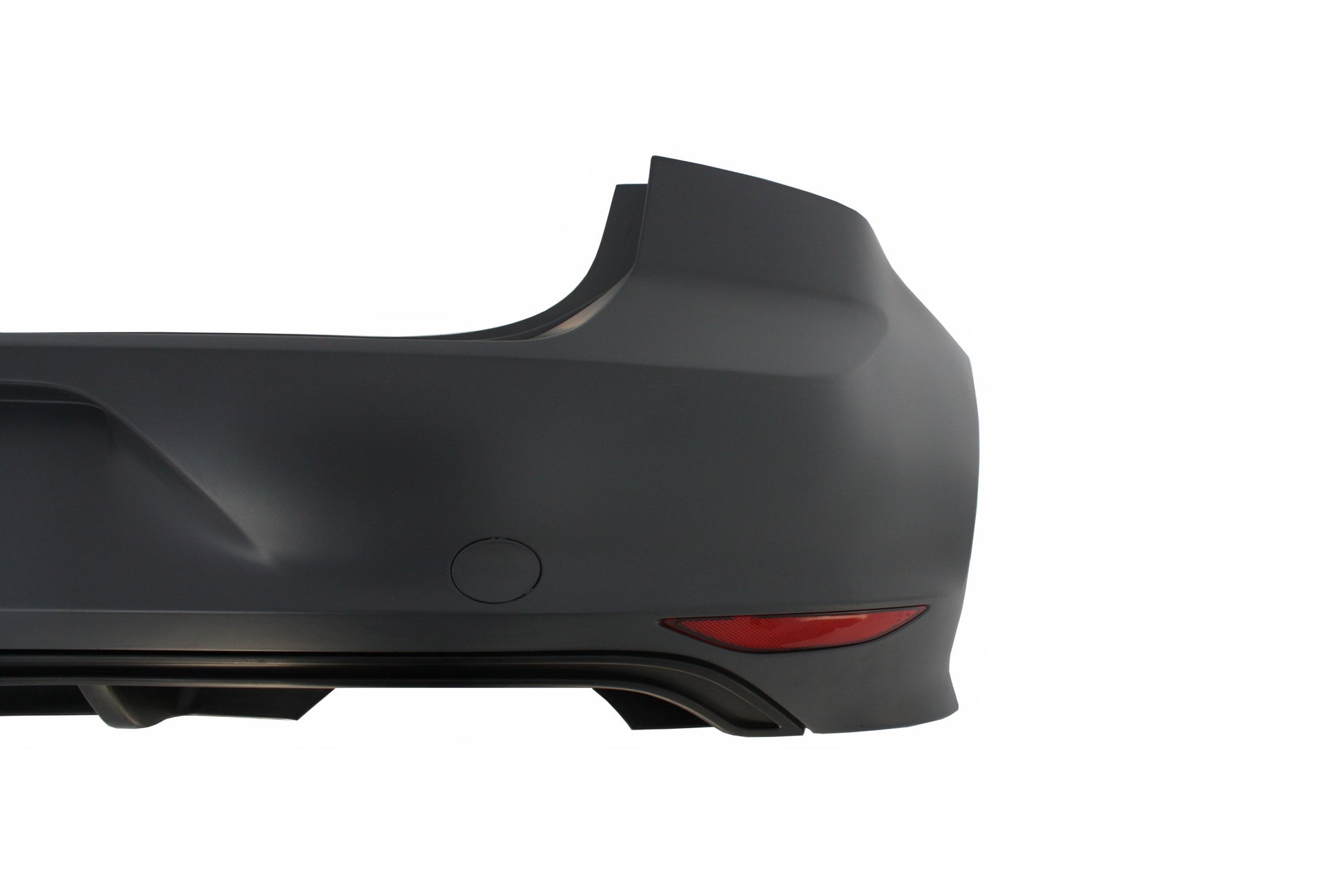 Stoßstange für VW Golf VII 7 13-17 R Design Doppel Twin Auslass Luftverteiler CarPartsTuning