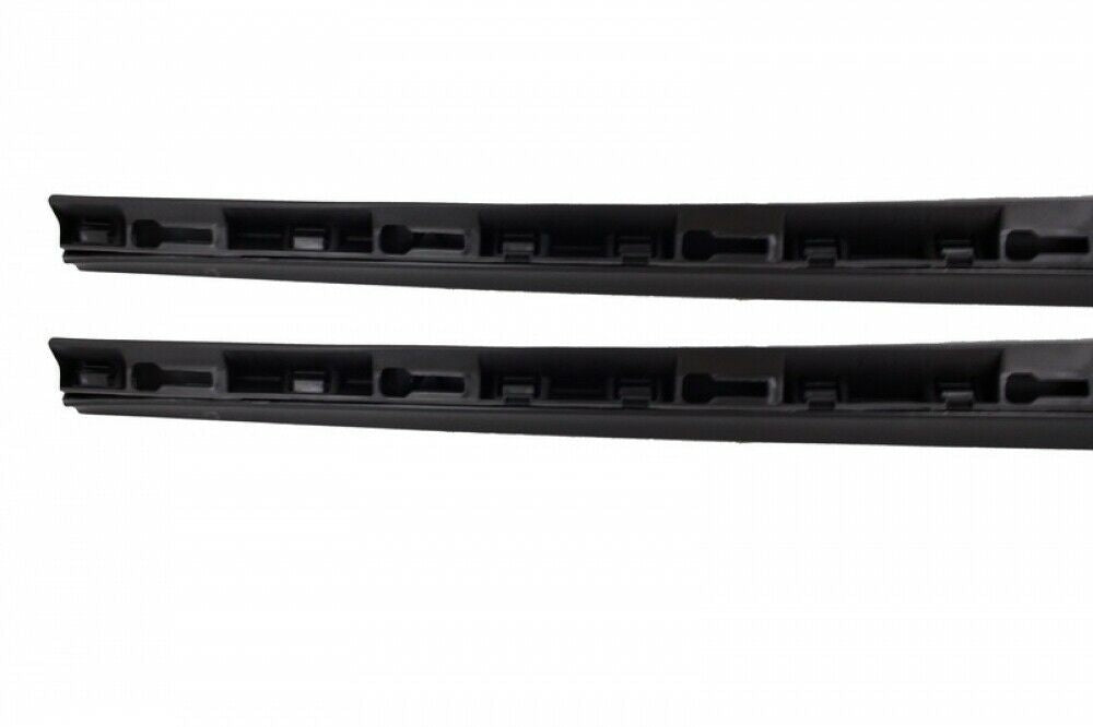 Seitenschweller & Seitenaufkleber aus Vinyl Schwarz für VW Golf 7 2013-2017 GTI Look CarPartsTuning