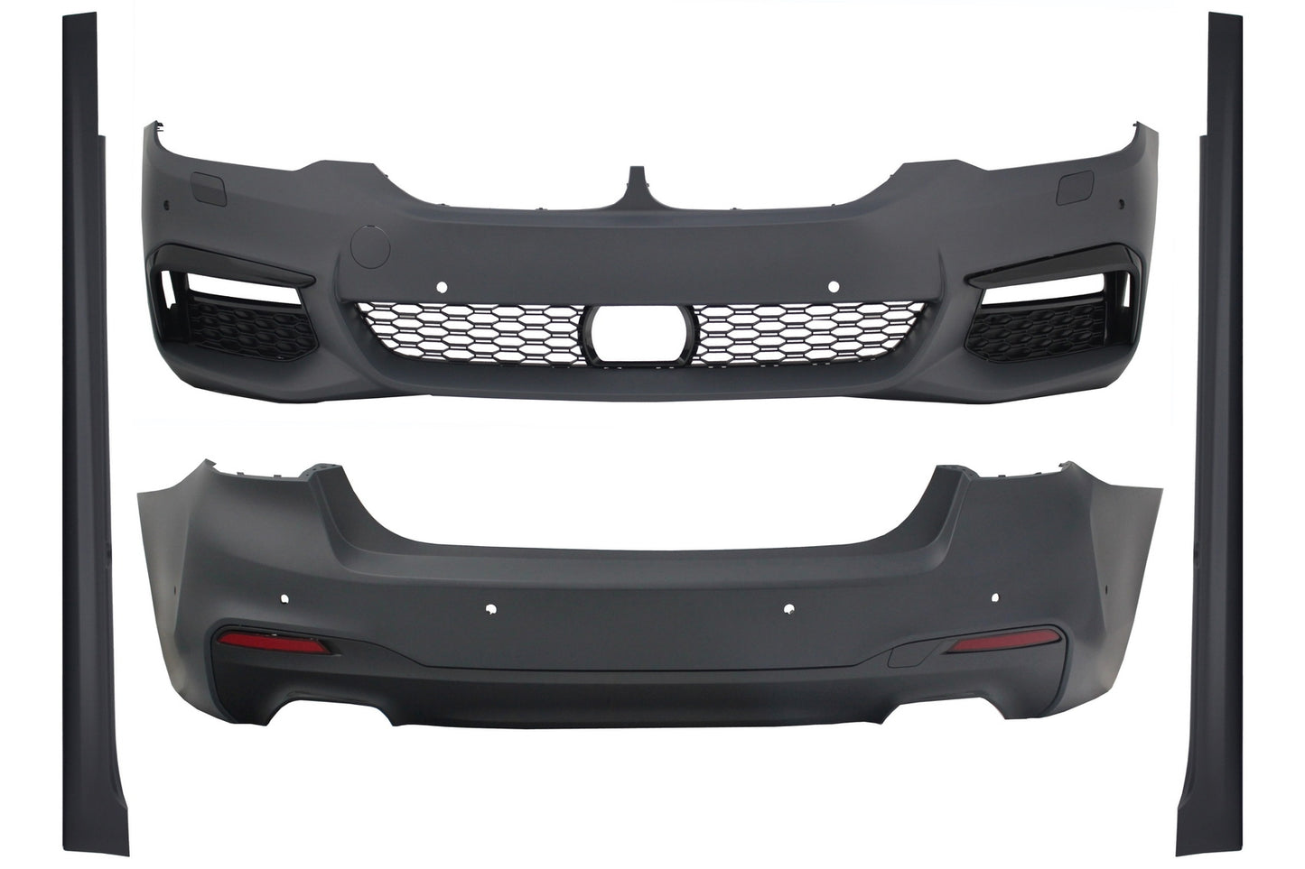 Bodykit für BMW 5er G30 Limousine 17+ Stoßstange Seitenschweller M-Tech Look CarPartsTuning