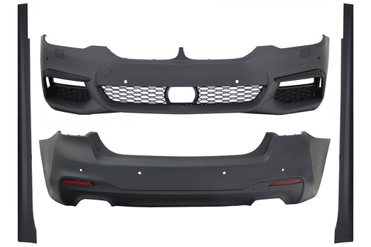 Bodykit für BMW 5er G30 Limousine 17+ Stoßstange Seitenschweller M-Tech Look CarPartsTuning