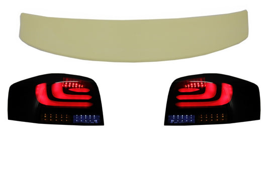 Dachspoiler für AUDI A3 8P Schrägheck 03-08 LED Heckleuchten Dynamic RS 3 Doors- CarPartsTuning