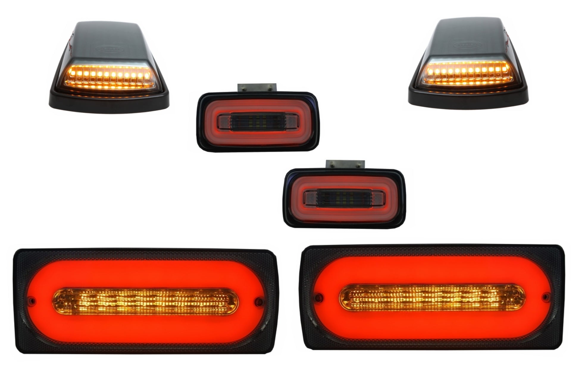 LED Rückleuchten Dynamic für MERCEDES G W463 89-15 Lichter Nebelscheinwerfer- CarPartsTuning