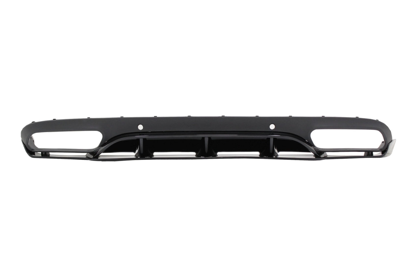 Heckstoßstangen-Diffusor Auspuff für Mercedes C C205 A205 14-19 C63 Ed 1 Look CarPartsTuning