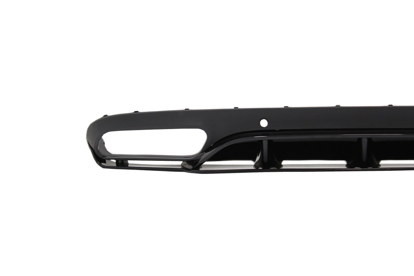 Heckstoßstangen-Diffusor Auspuff für Mercedes C C205 A205 14-19 C63 Ed 1 Look CarPartsTuning