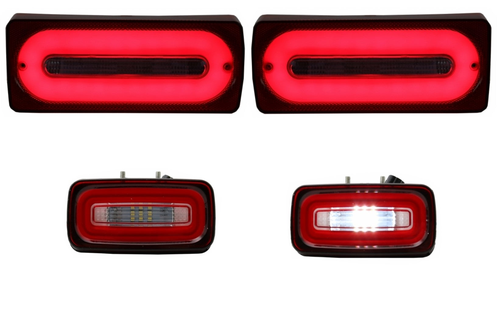 Full LED Rücklichter Light Bar Scheinwerfer für Mercedes G W463 89-15 Dynamic CarPartsTuning