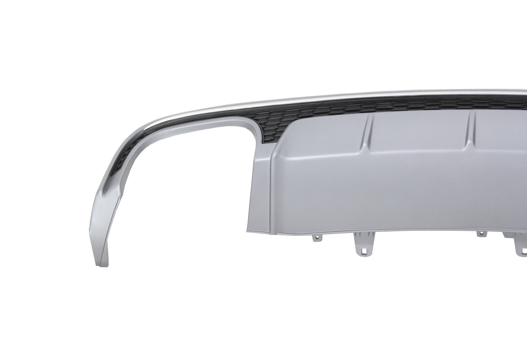 Luftverteiler für Audi A6 4G Facelift 15-18 Schalldämpfer Tipps Limousine S6 Look CarPartsTuning