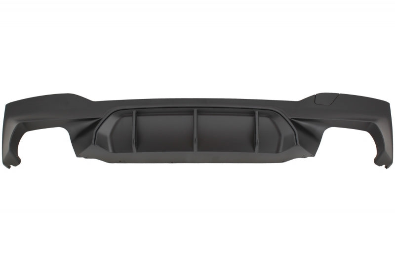 M-Tech Stoßstange Diffusor Matt Schwarz für BMW 5 G30 G31 M5 17+ Auspuff Endohre CarPartsTuning