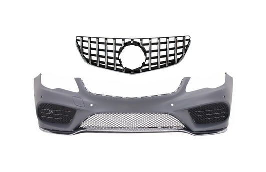 Stoßstange für Mercedes Coupe Cabrio A207 C207 Facelift 13+ Gitter Sport Look CarPartsTuning