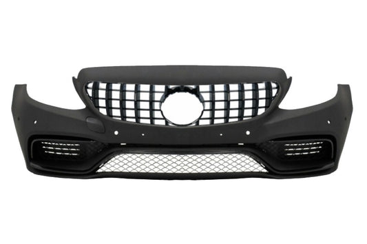 Stoßstange Kühlergrill GTR für Mercedes C W205 S205 C205 A205 14-18 C63 Look CarPartsTuning