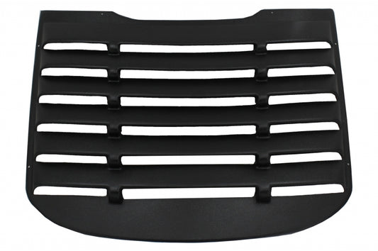 Klassische Viertelseitenfensterlamellen Passend Für Ford Mustang Mk6 VI Sechste Generation (2015-2019) Mit Heckscheibenlamellen In Schwarz KITT