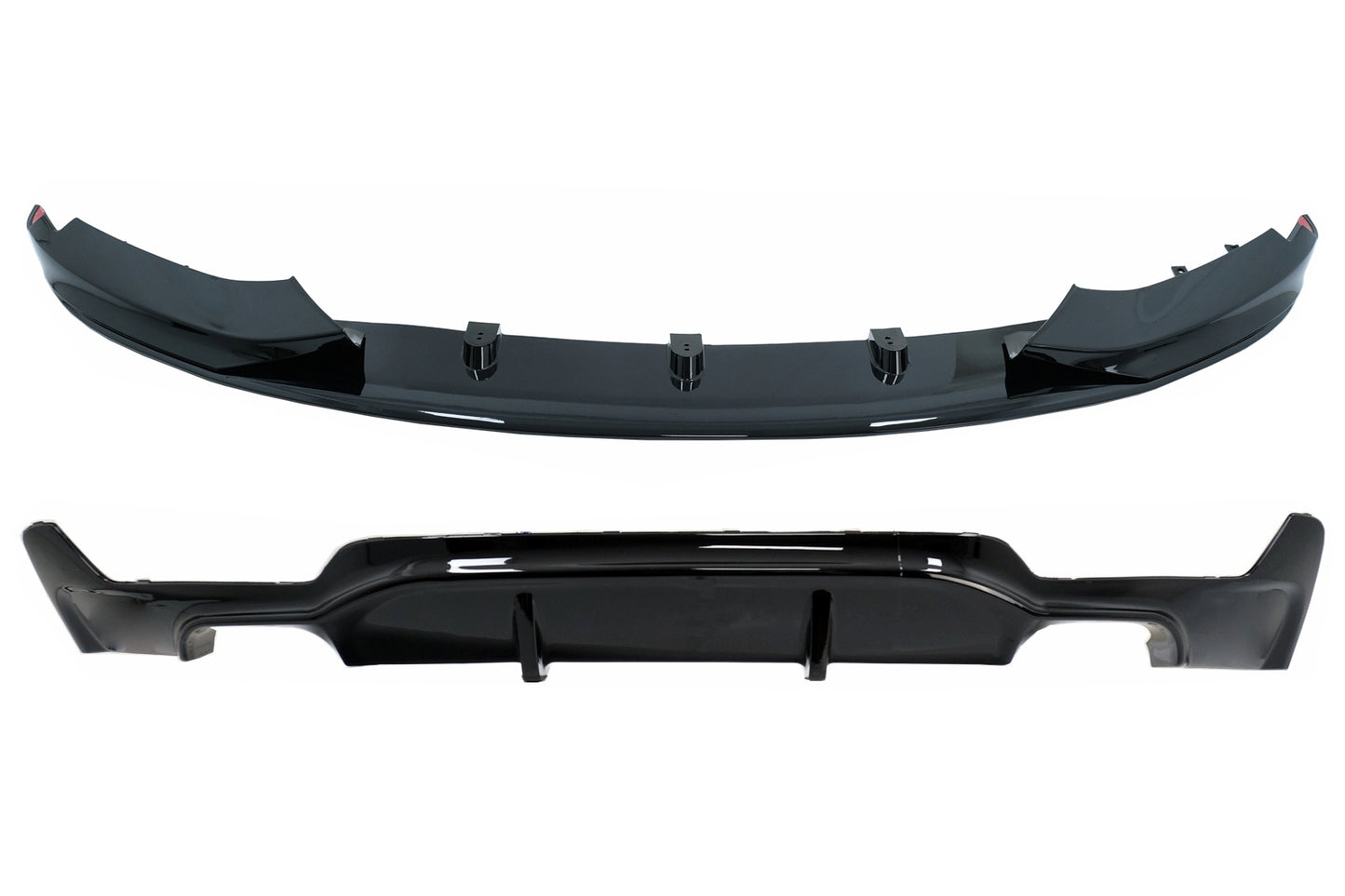 Spoilerlippe für BMW F32 F33 F36 Coupe Cabrio Grand Coupe 13-03.19 Heckdiffusor CarPartsTuning