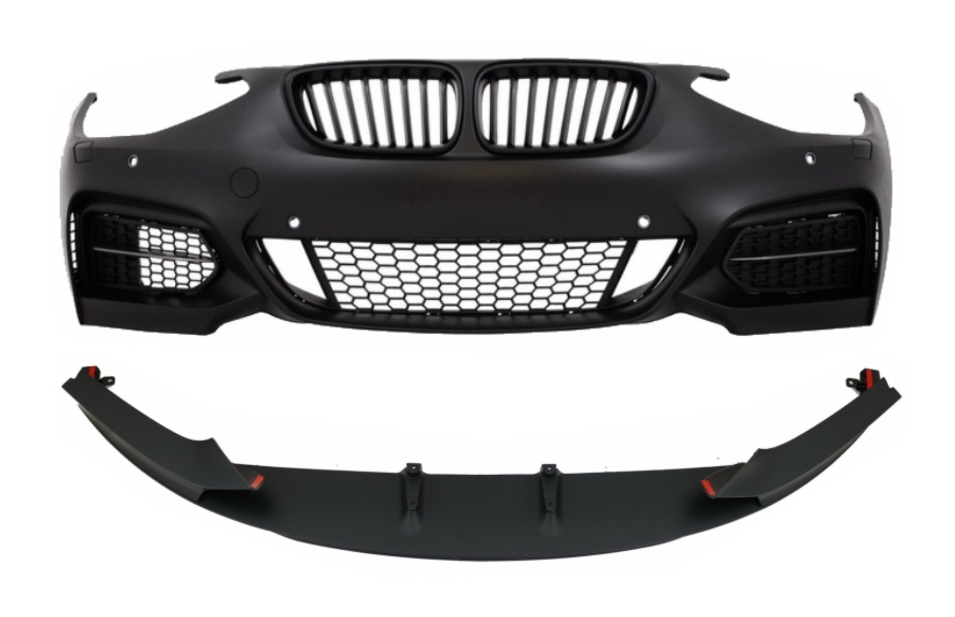 Stoßstange für BMW 1er F20 F21 2011-08.2014 Lippenspoiler Kühlergrill M2 M235 CarPartsTuning