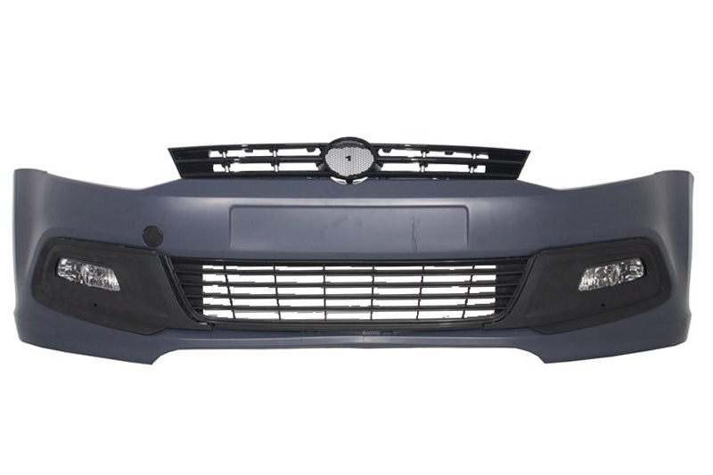 Bodykit für VW Polo 6R 6C 03.2009-09.2017 R-Line Look Stoßstange Abgassystem CarPartsTuning