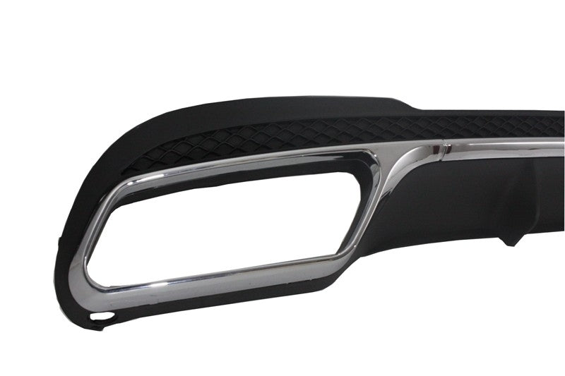 Diffusor Endrohre für MERCEDES EKlass W212 S212 MOPF 13-16 Sport Paket Stoßstange CarPartsTuning
