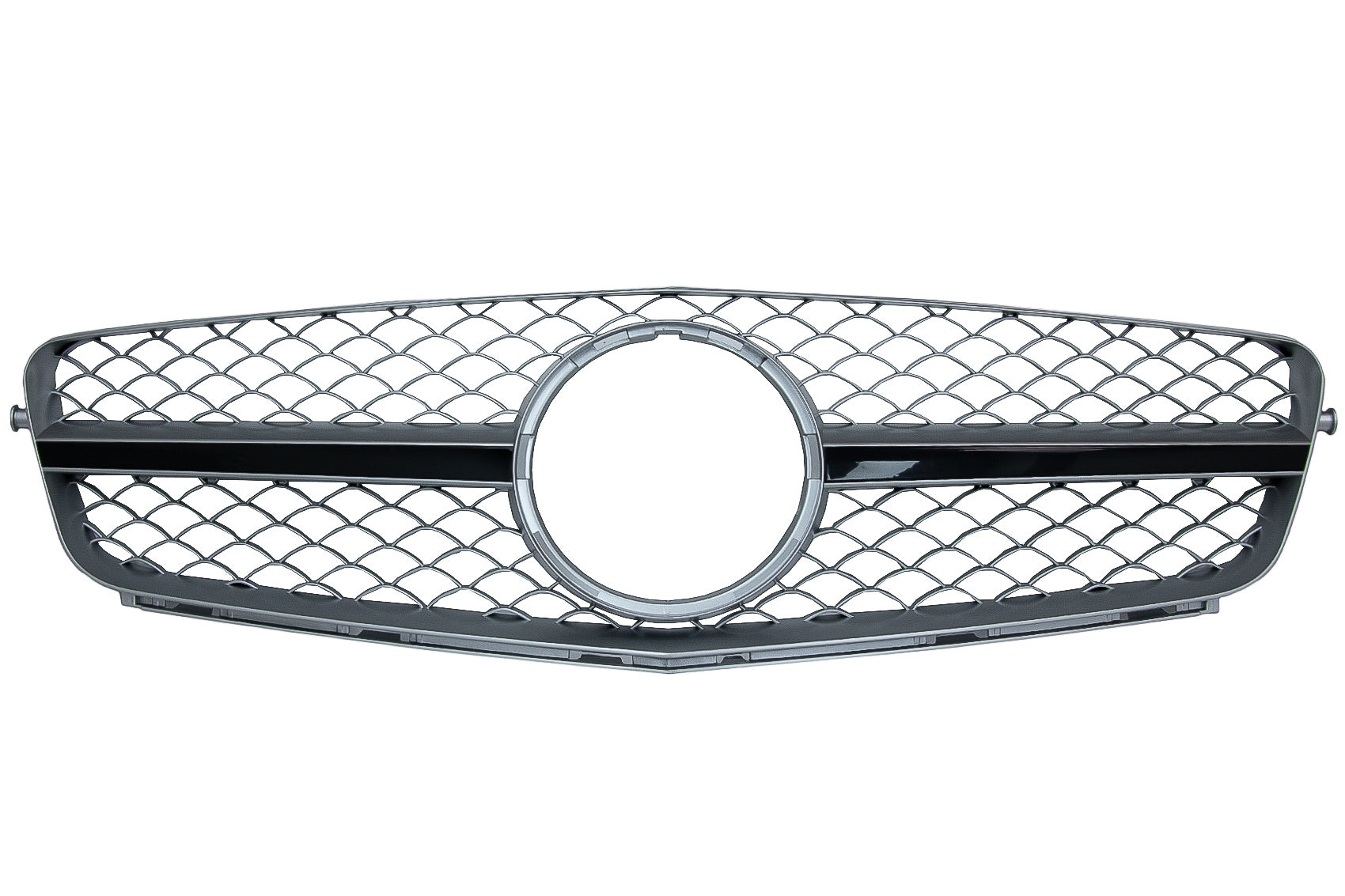 Kühlergrill für Mercedes C-Klasse W204 S204 Limousine Kombi 2007-2014 SL Look CarPartsTuning