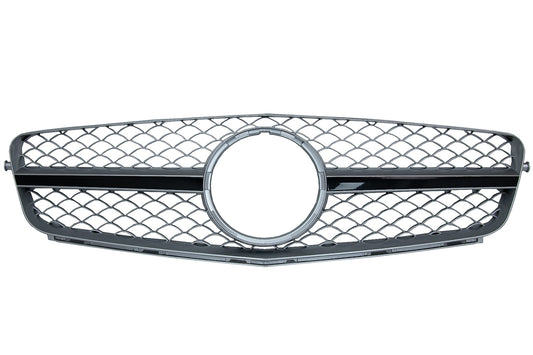 Kühlergrill für Mercedes C-Klasse W204 S204 Limousine Kombi 2007-2014 SL Look CarPartsTuning