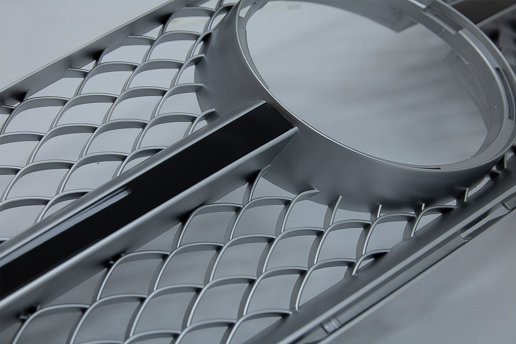 Kühlergrill für Mercedes C-Klasse W204 S204 Limousine Kombi 2007-2014 SL Look CarPartsTuning