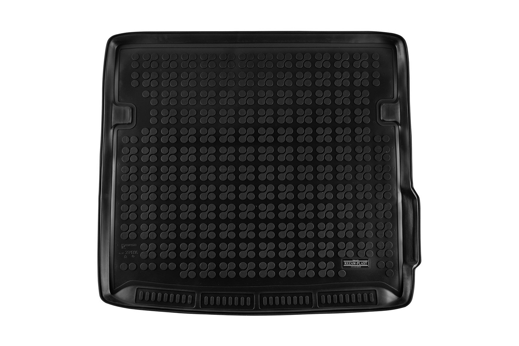 Kofferraummattengummi Passend Für Dacia Duster II (4x4) (2018-) Schwarz Rezaw Plast