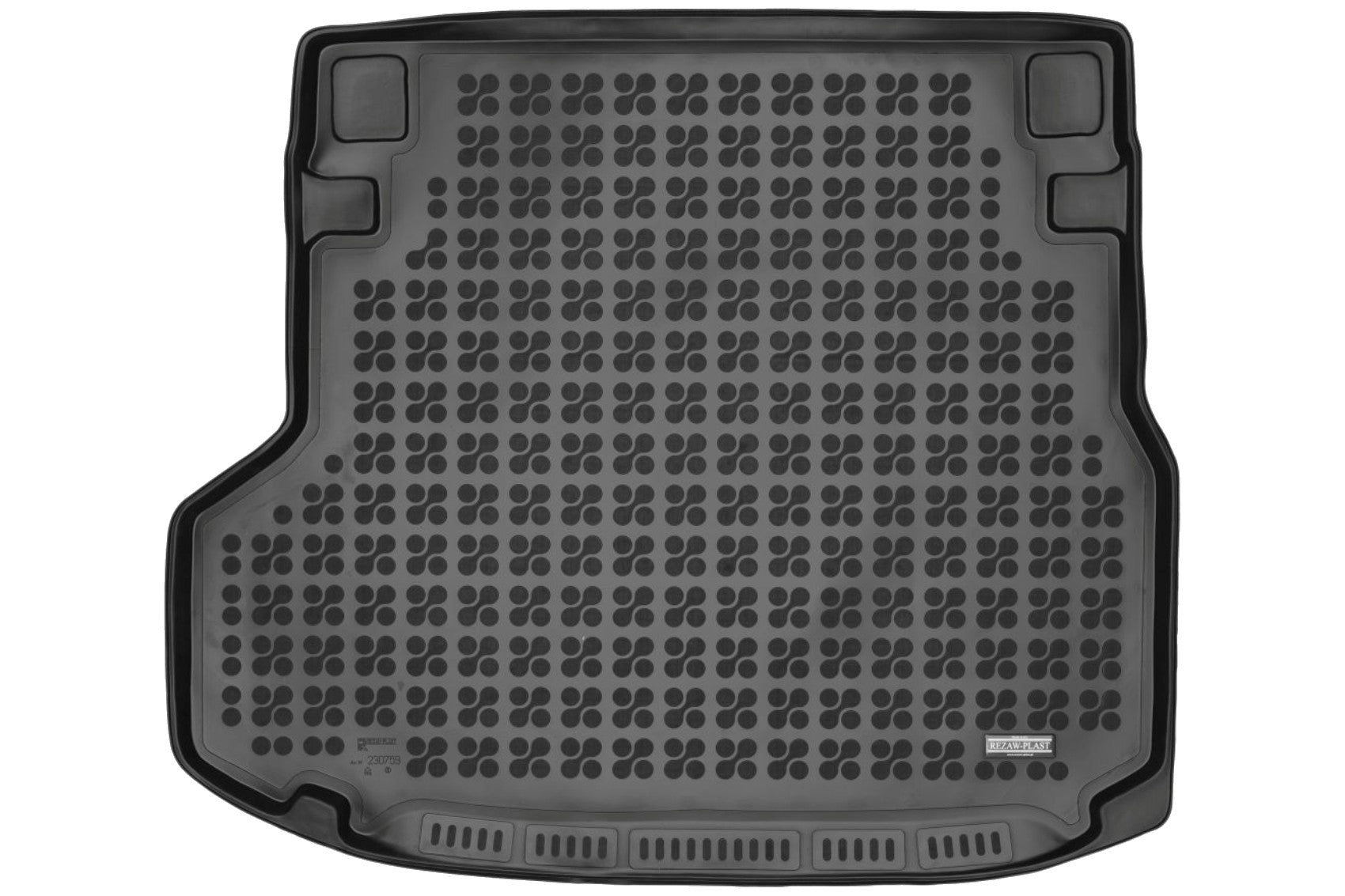 Kofferraummatte Schwarz Passend Für KIA Ceed III (Cd), Version Mit Einem Kofferraumboden 2018 - Rezaw Plast