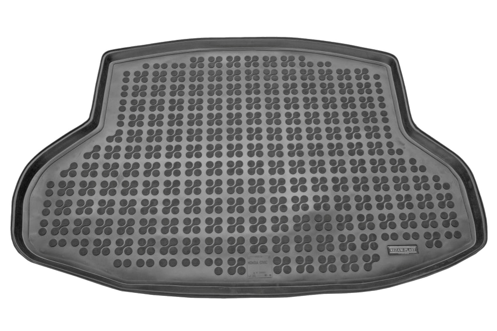 Gummi Kofferraummatte Schwarz Passend Für Honda Civic X (2017) Limousine Rezaw Plast