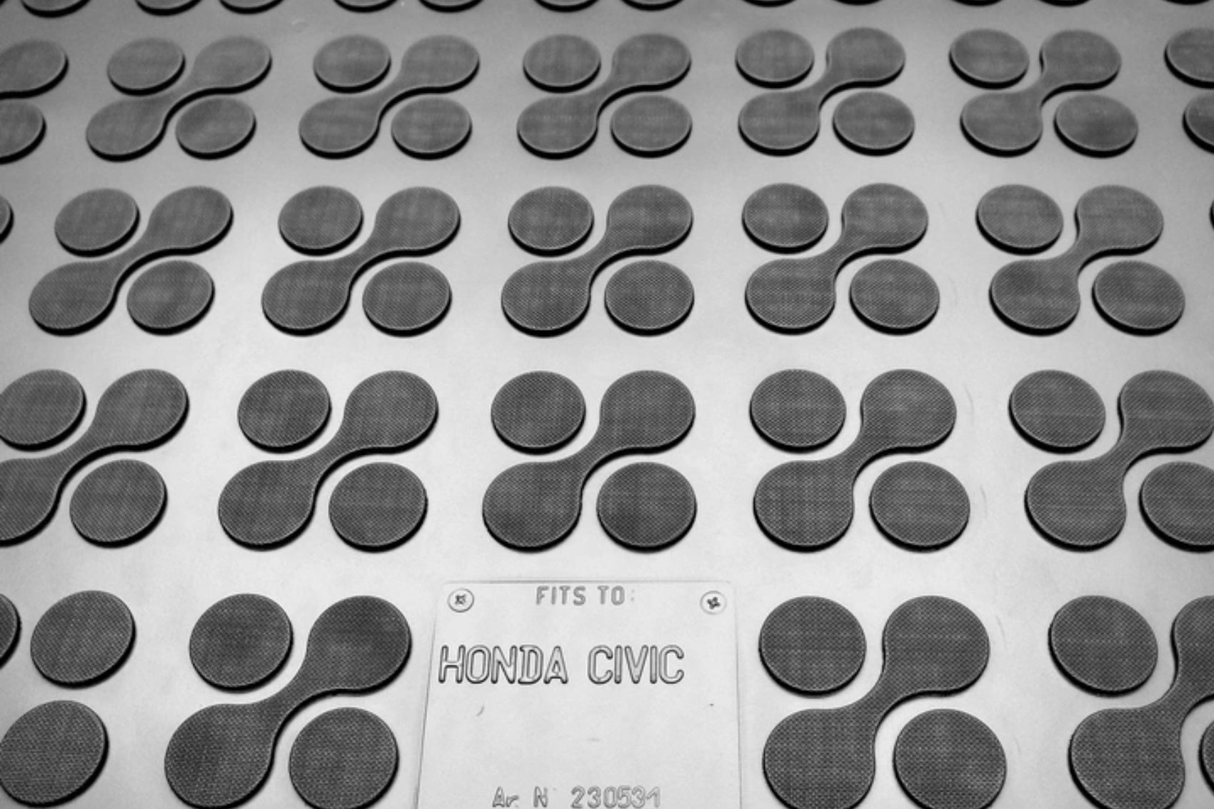 Gummi Kofferraummatte Schwarz Passend Für Honda Civic X (2017) Limousine Rezaw Plast