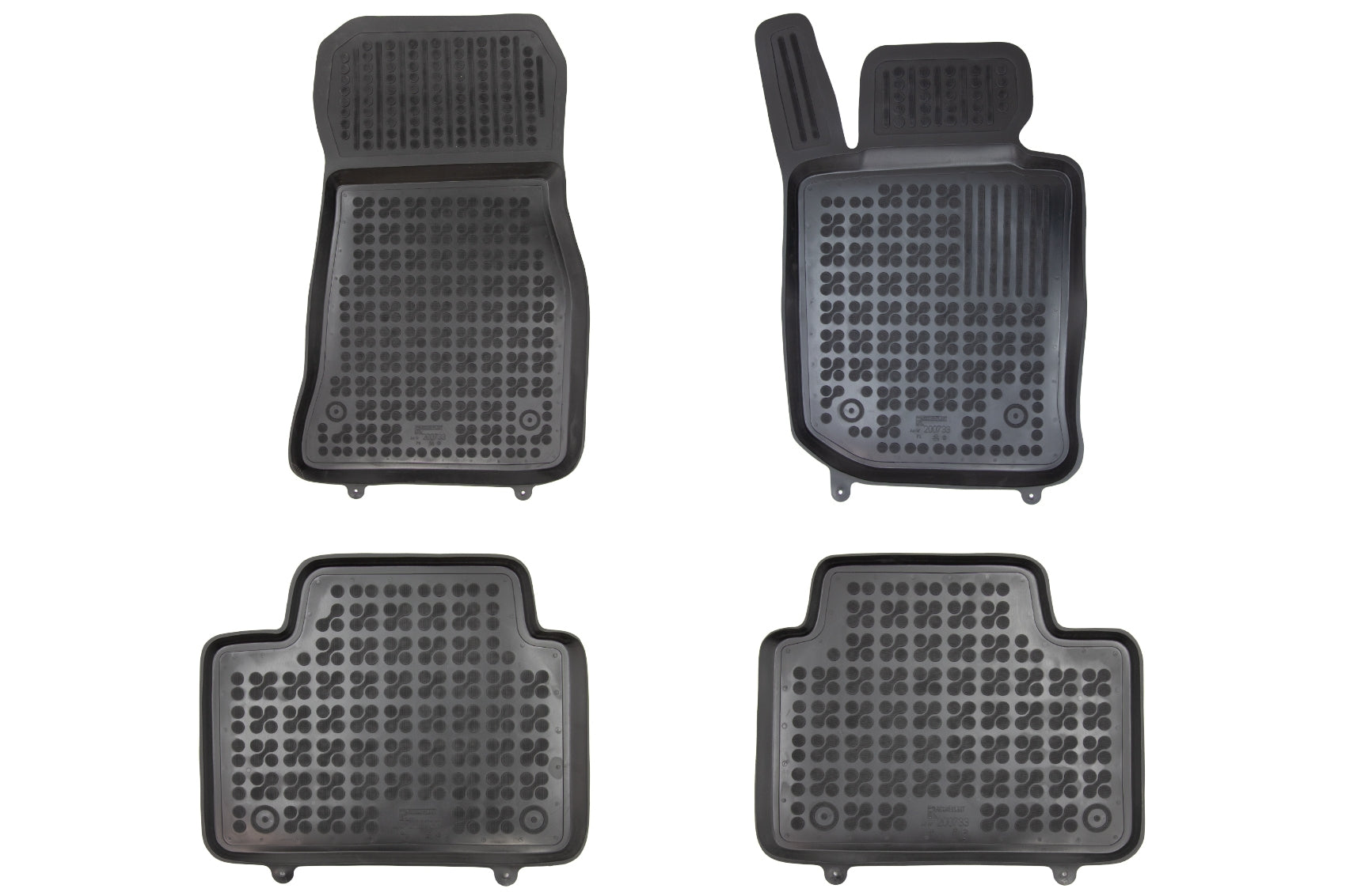 Gewidmet Fußmatte Schwarz für BMW 3er G20 G21 2018+ Geruchsfrei Erhöhte Kante- CarPartsTuning