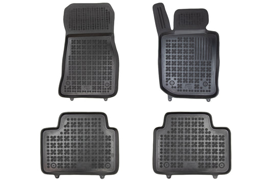 Gewidmet Fußmatte Schwarz für BMW 3er G20 G21 2018+ Geruchsfrei Erhöhte Kante- CarPartsTuning