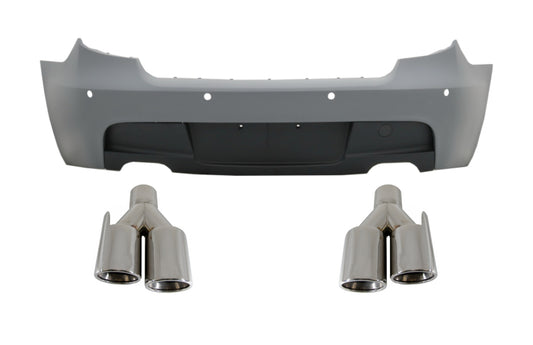 Stoßstange Mit PDC für BMW 1 E81 E87 2004-2011 M Tech Look Auspuff Tipps Quad CarPartsTuning