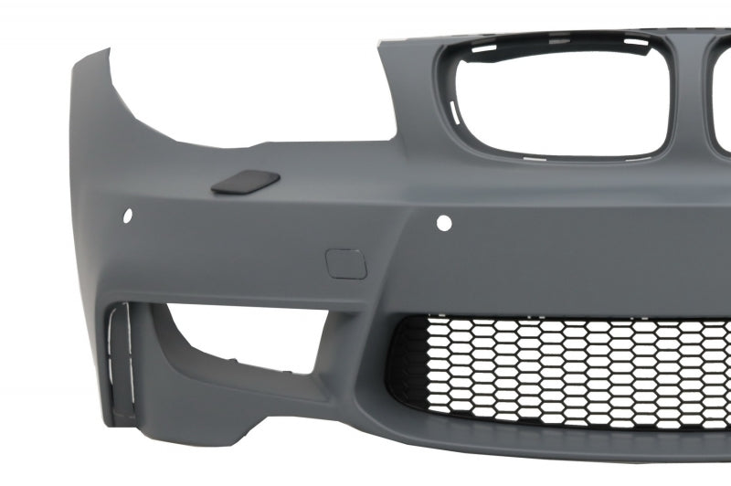 Bodykit für BMW E81 E82 E87 E88 2004-2011 1 M Look Mit Luftkanalentlüftung PDC CarPartsTuning