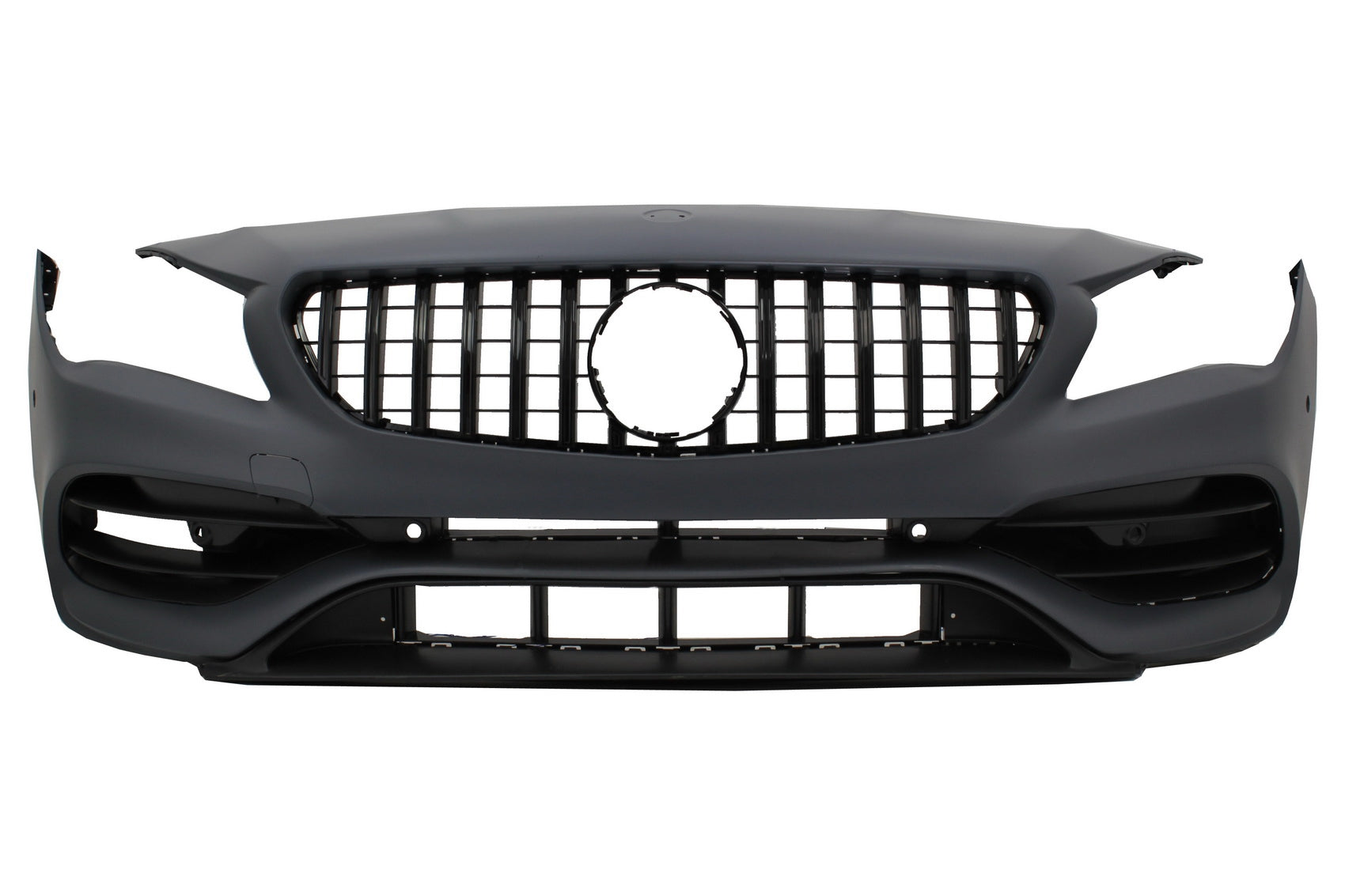 Bodykit für Mercedes CLA C117 W117 13-18 Facelift CLA45 Look Auspuffgitter CarPartsTuning