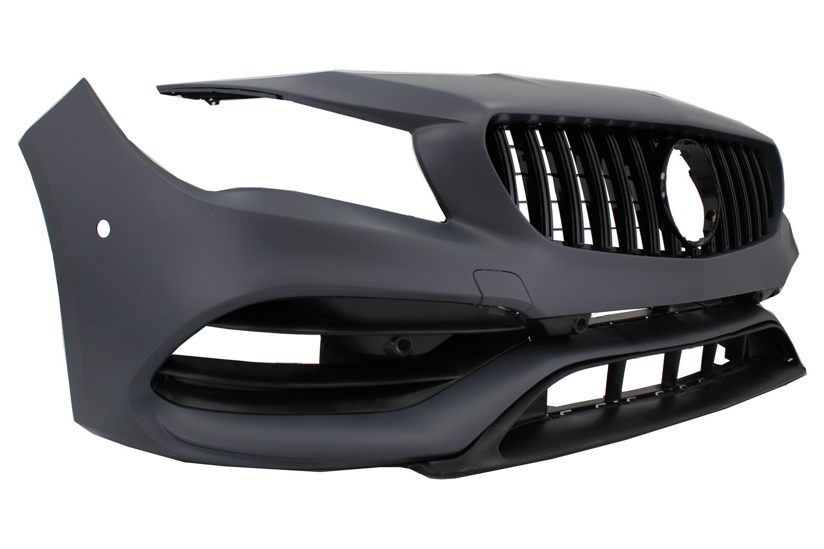 Bodykit für Mercedes CLA C117 W117 13-18 Facelift CLA45 Look Auspuffgitter CarPartsTuning