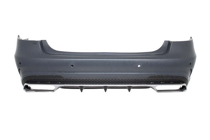 Stoßstange für Mercedes W212 Facelift 2013+ Auspuff Schalldämpfer Tipps AMG Look CarPartsTuning