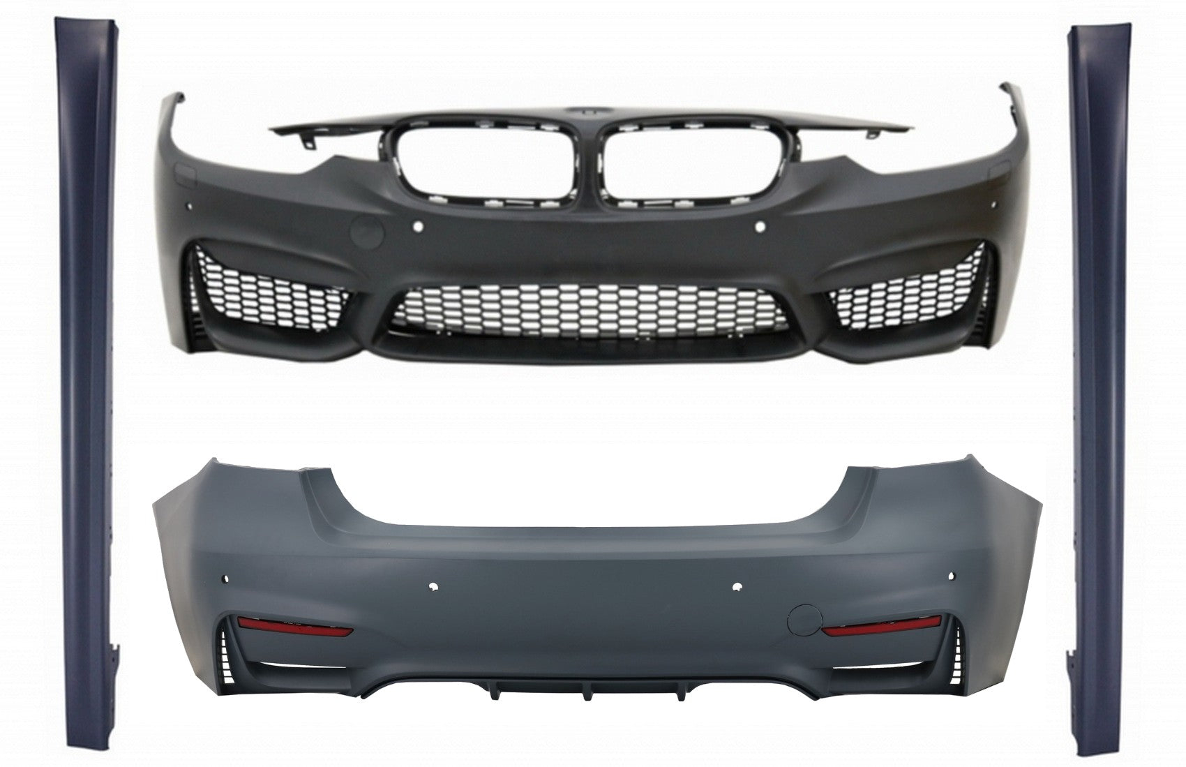 Bodykit Für BMW 3 F30 2011-2015 F30 LCI 2016+ Seitenschweller M3 Sport Look CarPartsTuning