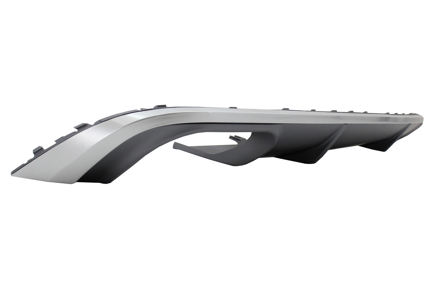 Diffusor für AUDI A4 B9 8W Limousine Avant 16-18 S4 Design Standard Edition Grau CarPartsTuning