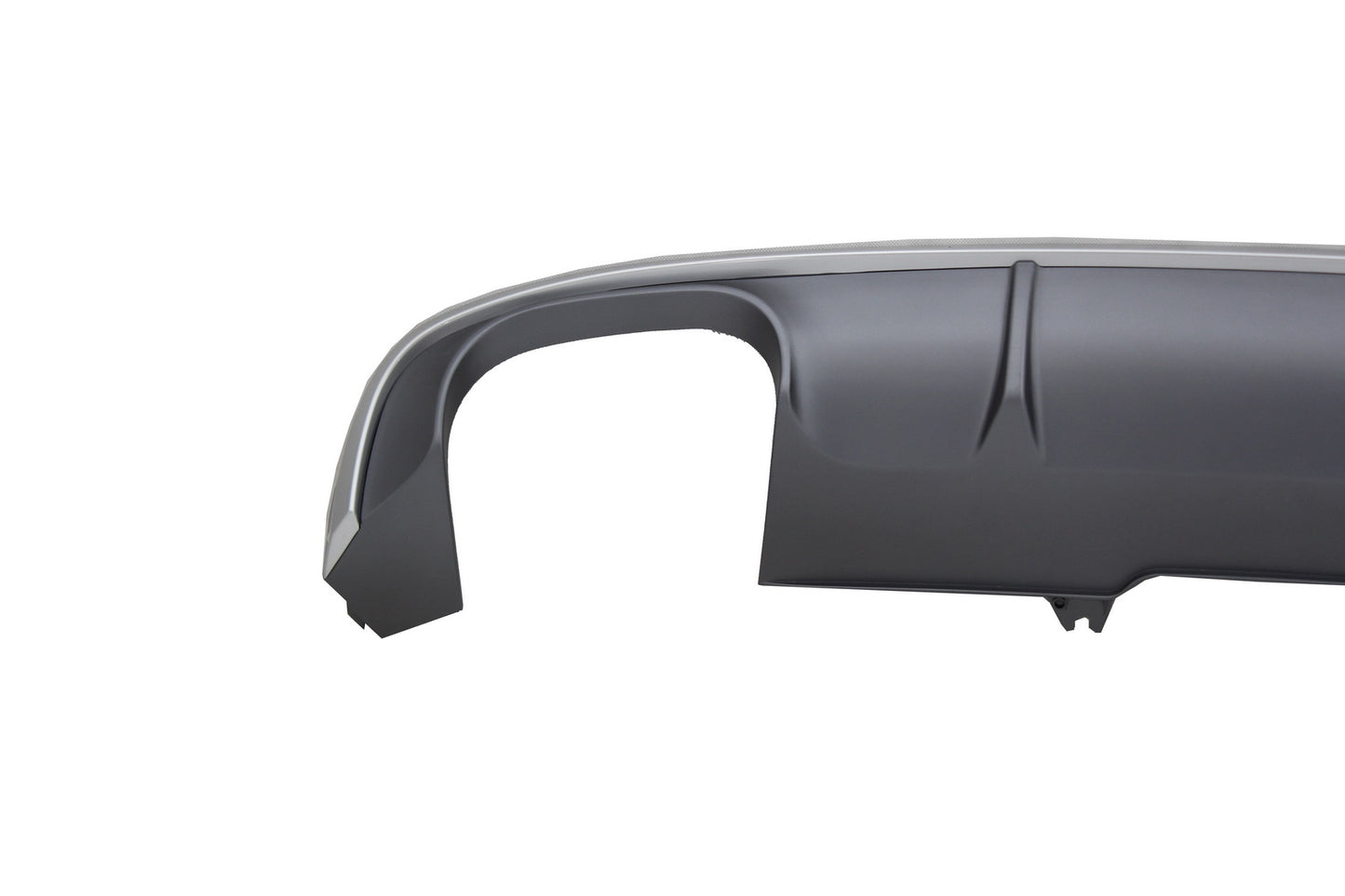 Heckstoßstangendiffusor für AUDI A4 B9 8W Limousine Avant S-line 16-18 S4 Look- CarPartsTuning